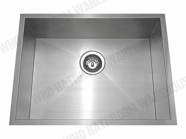 Rosa Single Bowl Kitchen Sink 580 x 440mm Stainless Steel