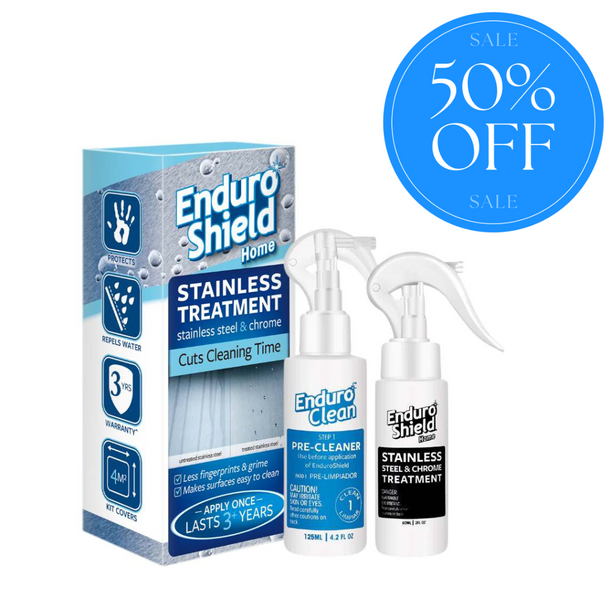 ENDURO SHIELD STAINLESS STEEL & CHROME TREATMENT - 60ml KIT