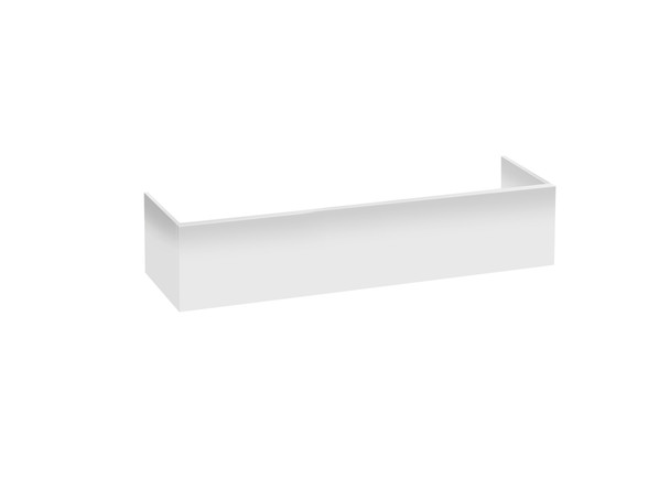 PVC Kick 1200 x 250 Kicks Vanity (White Gloss) - 12372