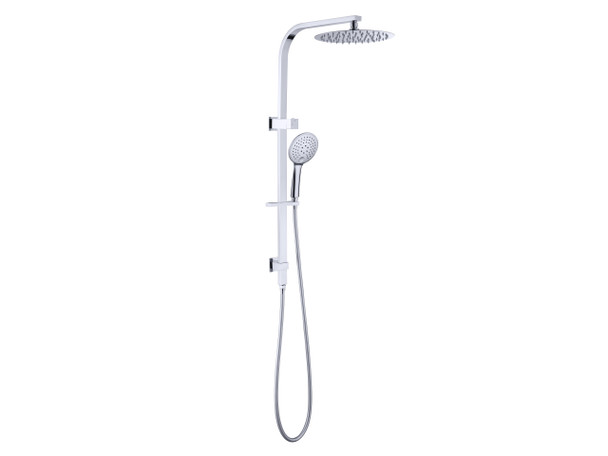 Dolce Combo Top Inlet New Shower Rail Set Tap (Chrome) - 13997