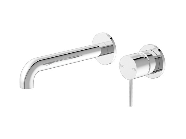 Mecca Two Piece Wall Mixer & Spout Tap (Chrome) - 14245