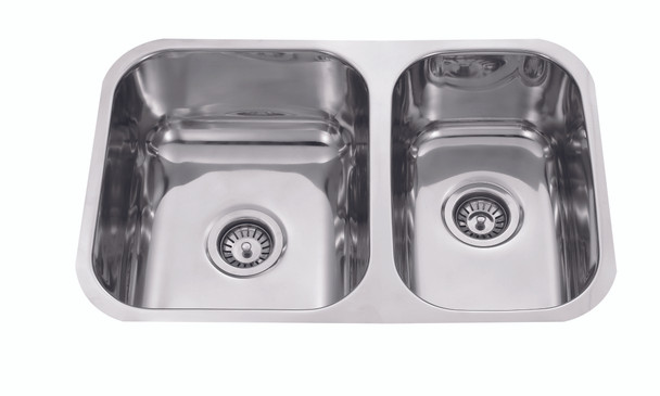 Cora Double Bowl Undermount Sink 695 x 450mm Sink