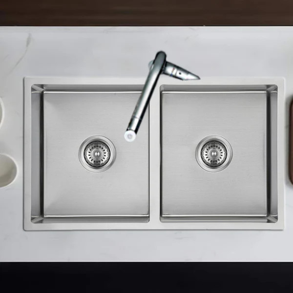 CORA DOUBLE BOWL KITCHEN SINK