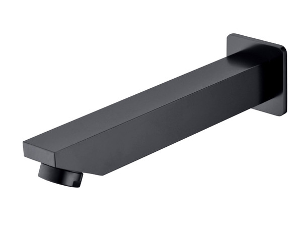 Yale 160mm Squre Spout Matt Black