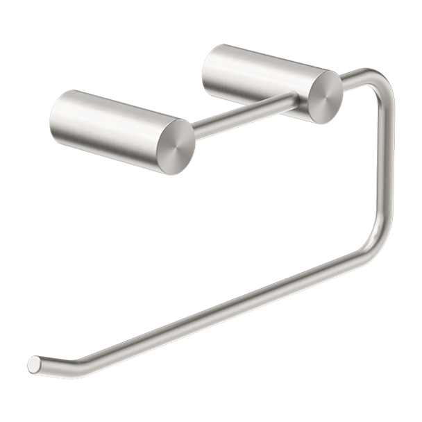 NEW MECCA HAND TOWEL RAIL BRUSHED NICKEL