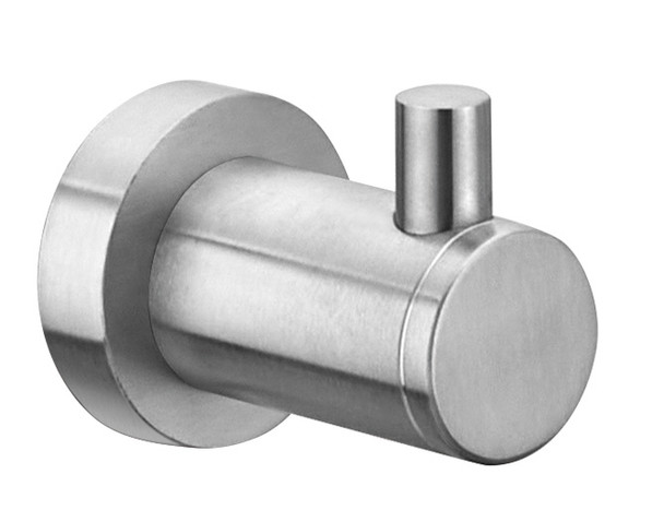 Samantha DLX Robe Hook Brushed Nickel