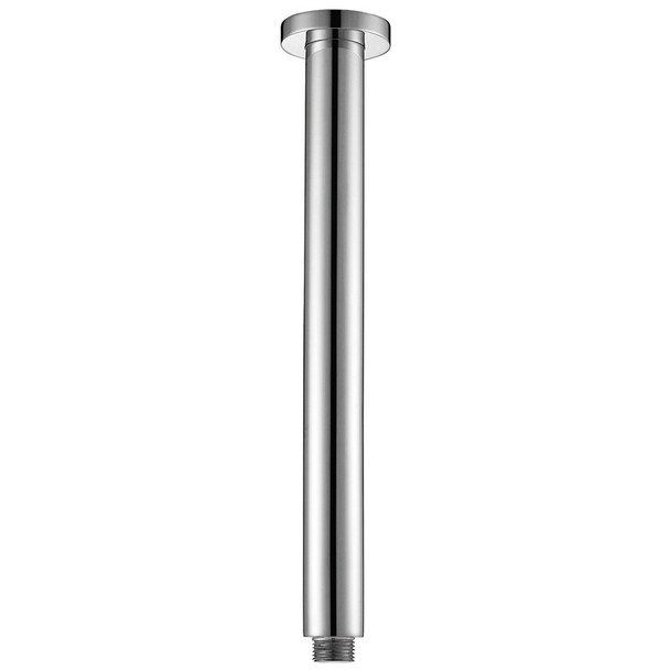 Samantha 300mm Round Ceiling Dropper Chrome