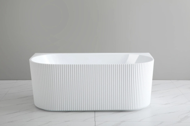 BARI GROOVE BATH GLOSS WHITE