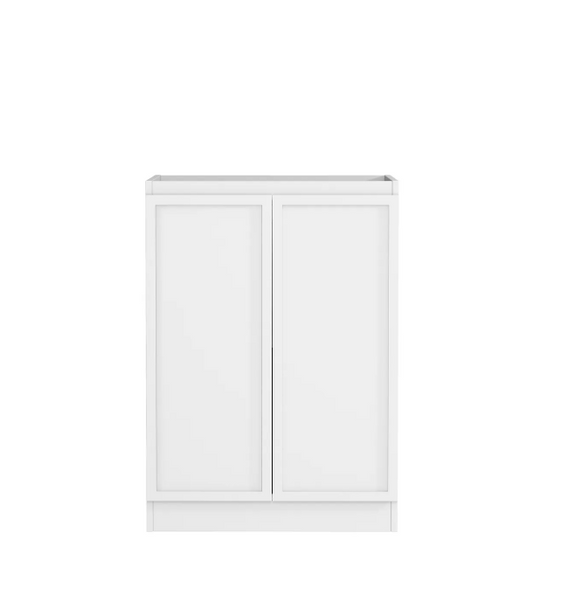 LAUNDRY BASE CABINET 630 - HAMPSHIRE MATTE WHITE 