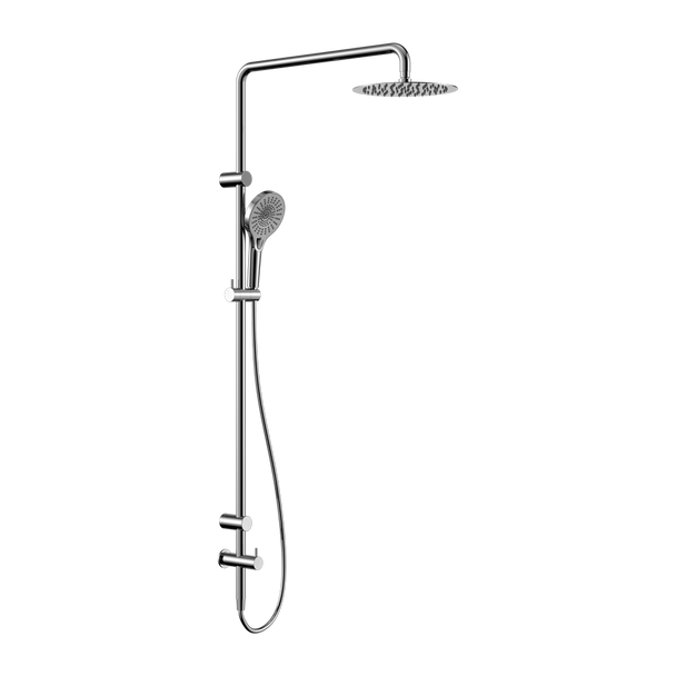 MECCA CARE 25MM GRAB RAIL 900MM TWIN SHOWER SET - CHROME