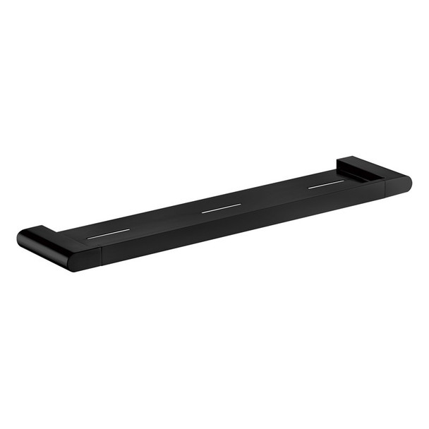 FLORES SHOWER SHELF - MATT BLACK 