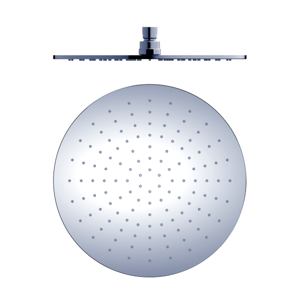 400mm ROUND SHOWER HEAD - CHROME