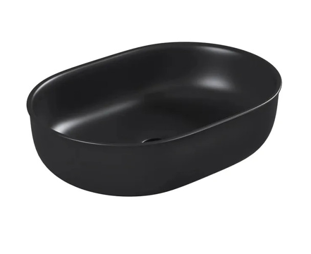 BRONTE OVAL BASIN - MATTE BLACK