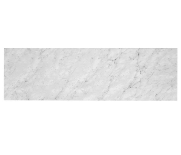 LAUNDRY STONE TOP 1960mm - NATURAL CARRARA - NO HOLE