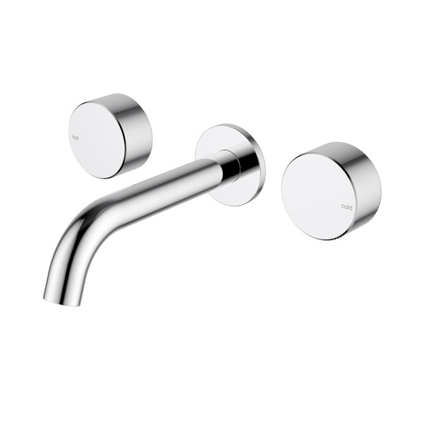 Hali 1/4 Turn C/D  Wall Basin Set Chrome