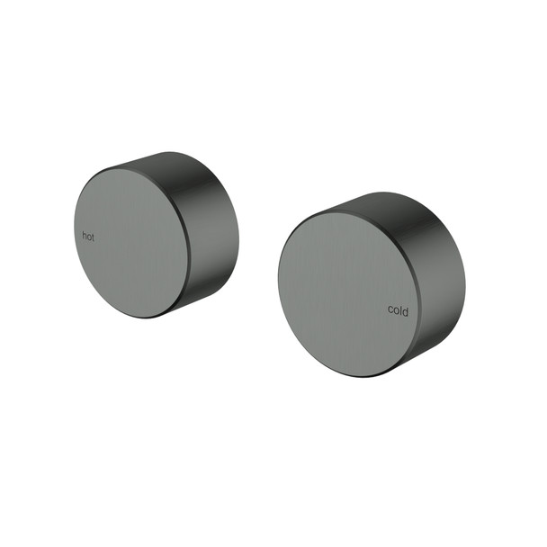 Hali 1/4 Turn C/D Wall Top Assembly  Gun Metal