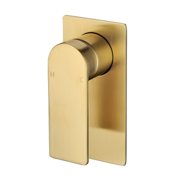 RUKI WALL MIXER - BRUSHED GOLD