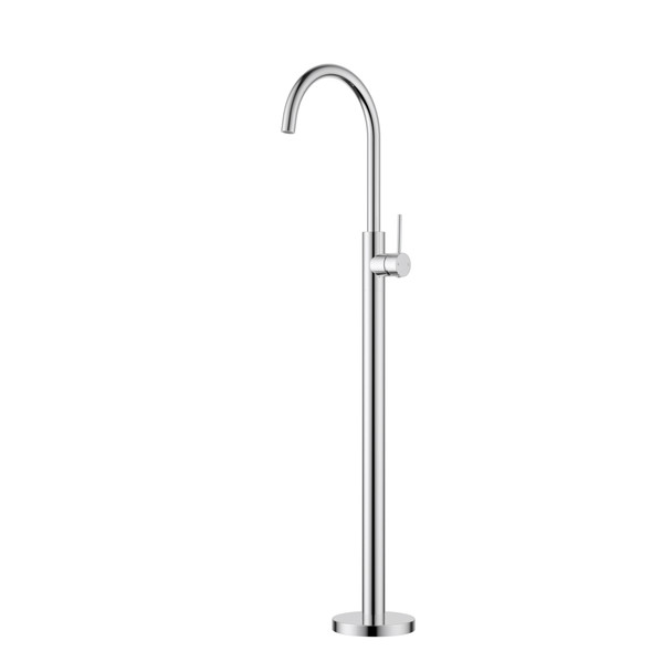 OTUS SLIMLINE FREESTANDING BATH MIXER - CHROME