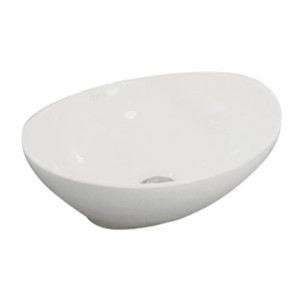JASPER OVAL BASIN GLOSS WHITE