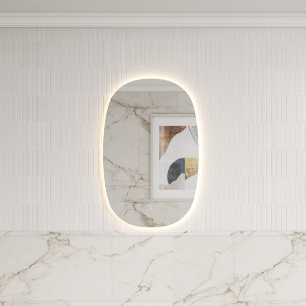 VALMONT VERTICAL LED BACKLIT MIRROR 580mm
