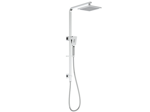 EDEN SQUARE MULTI-FUNCTIONAL SHOWER SET 200mm - CHROME