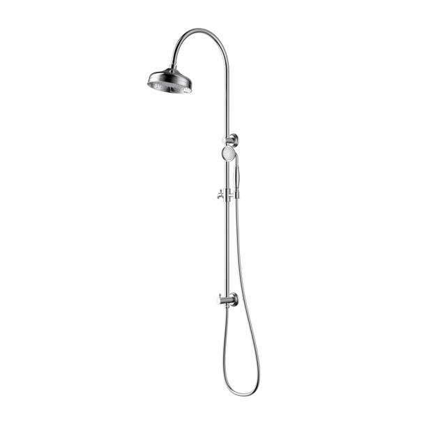 CLASICO TWIN SHOWER SET - CHROME