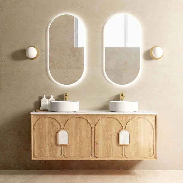 LAGUNA MARK II VANITY 1500MM - WOODLAND OAK 