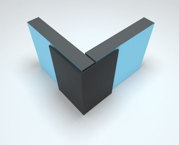 Mr Wet Wall - L ANGLE TRIM 10MM