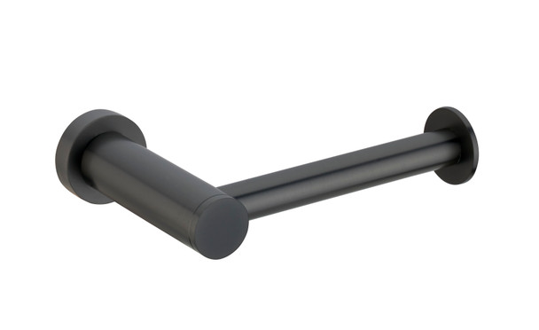 SAMANTHA TOILET ROLL HOLDER - GUN METAL