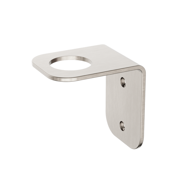 MEECA SOAP BOTTLE HOLDER BRUSHED NICKEL