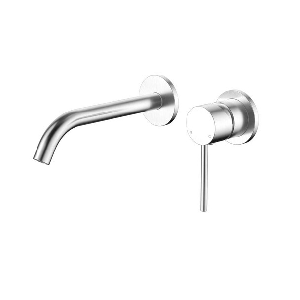 STAR MINI WALL COMBINATION SMALL BACKPLATE - BRUSHED CHROME