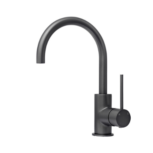 STAR MINI SWIVEL BASIN MIXER - GUN METAL