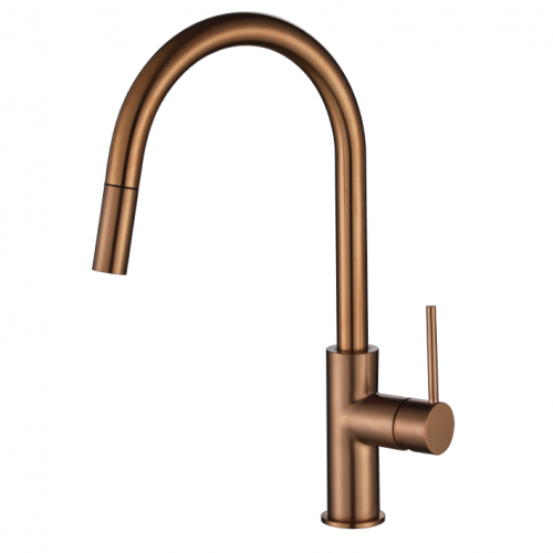STAR MINI PULL OUT KITCHEN MIXER - CHAMPAGNE