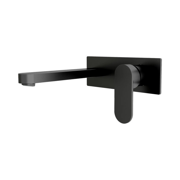 ECCO WALL BASIN MIXER MATTE BLACK