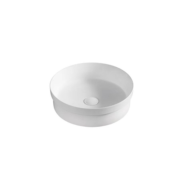 AULIC LENA GLOSS WHITE SEMI INSET BASIN 360*360*120MM