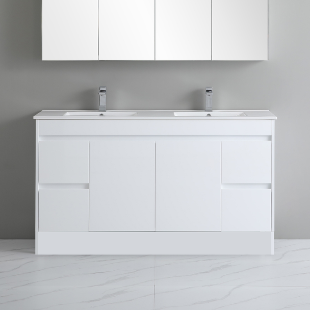 POLAR PVC FLOOR MOUNT VANITY 1500mm