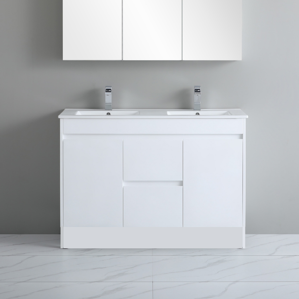 POLAR PVC FLOOR MOUNT VANITY 1200mm