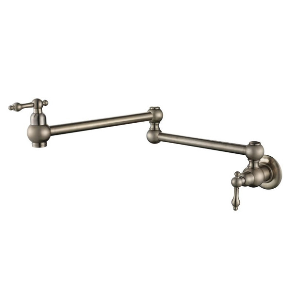 BORDEAUX KITCHEN POT FILLER BRUSHED NICKEL