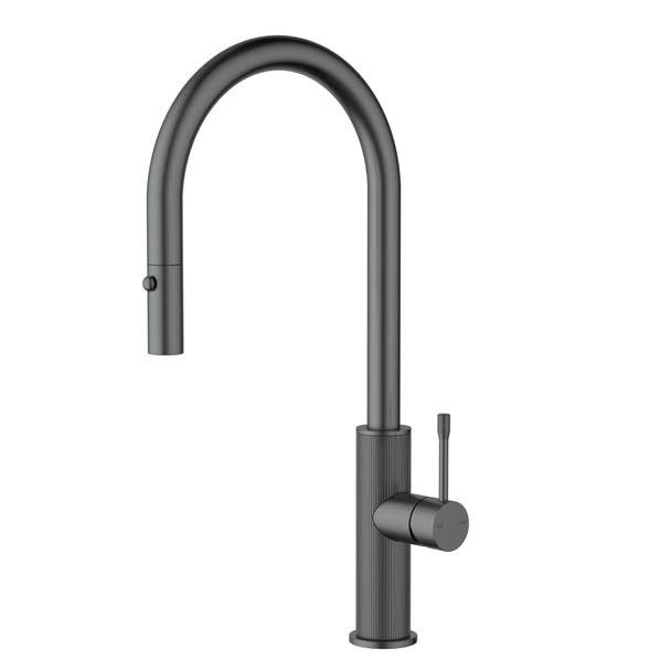 LINIE PULL-OUT SINK MIXER - GUN METAL