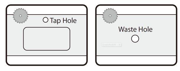 Tap Hole Cut