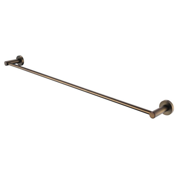 SINGLE TOWEL RAIL 600MM - ANTIQUE BRASS