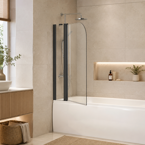 HUMPHREY DOUBLE SWIVEL BATH SCREEN