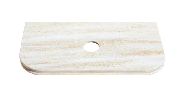 HAVANA ENGLISH EDGE 900x500x50 STONE TOP - SAND DUNE
