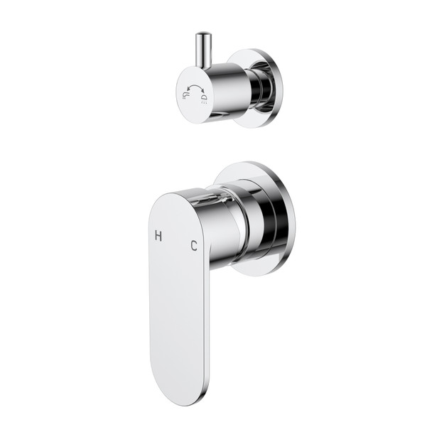 SORA WALL DIVERTER MIXER - CHROME