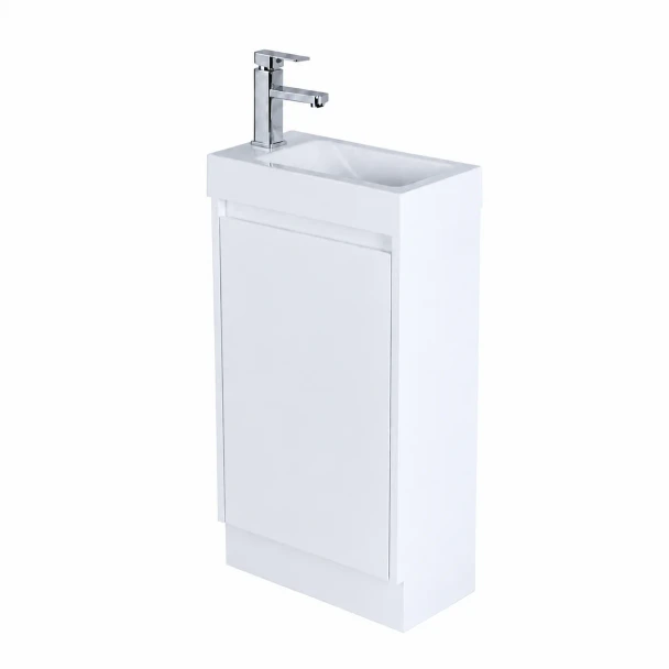 POLAR PVC SLIMLINE (FLOOR MOUNT) LEFT - 450x250mm