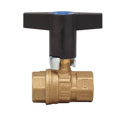 161N LFPT - Lead free brass ball valve, FNPT threaded, full port.