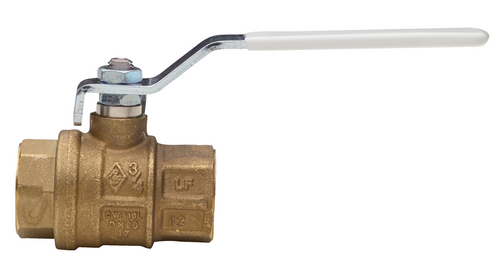 171N LF - Lead free brass ball valve, FNPT threaded, full port.