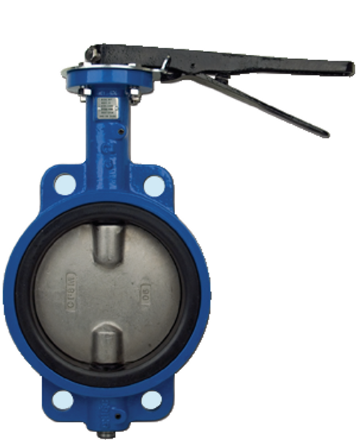 N500N - Manually operated Wafer butterfly valves.
