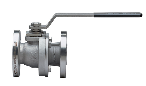 68R015 - Super Duplex Stainless steel, ANSI class 150, flanged ball valve, full port.