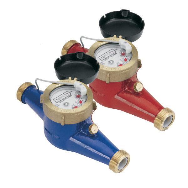 MJ/MJH - Bronze Body Pulse Meters for Cold and Hot Water